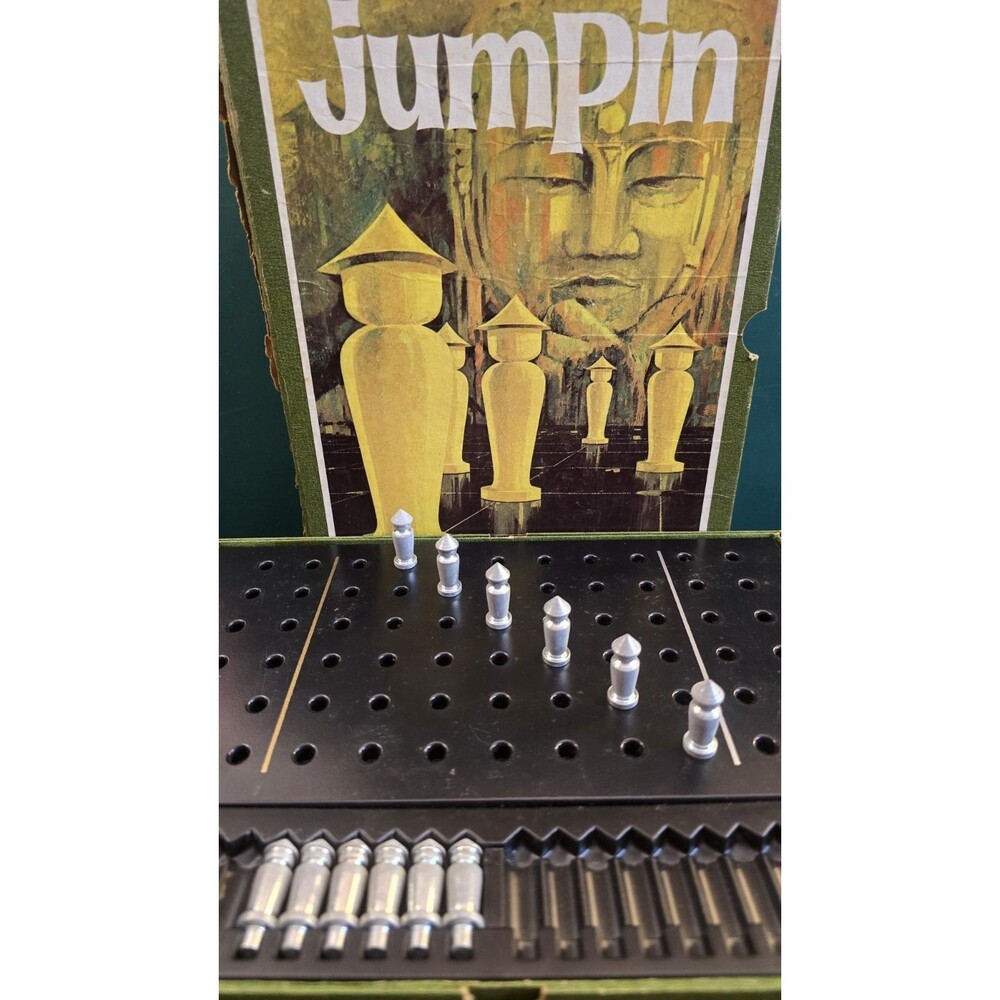 Set of 12 Pawns for 1964 Jumpin Game of Pawns Bookshelf Board Game 3M Company